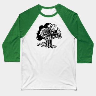 MTG: Green Baseball T-Shirt